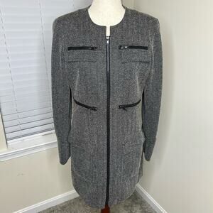 Anthracite by Muse Size 6 Profession Business Blazer Jacket CIO VP